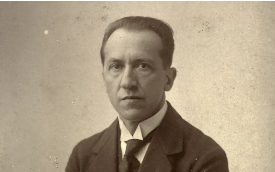Portret van Piet Mondriaan