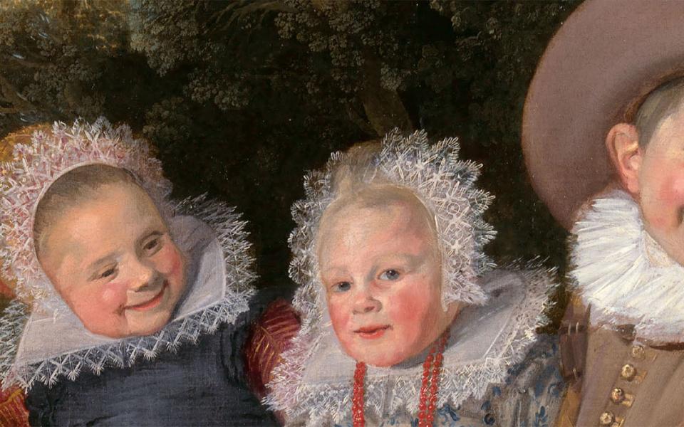 Frans Hals, Gerrit Bleker en Salomon de Bray, Portret van de familie Van Campen, 1623-1625 en 1628, Toledo Museum of Art, inv. 2011.80.