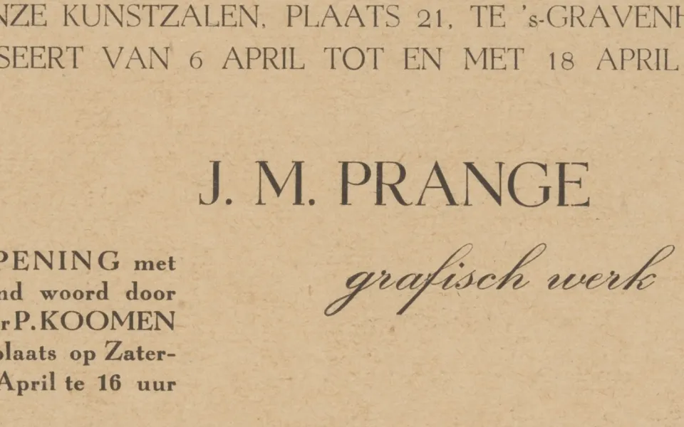 Ko Prange Header