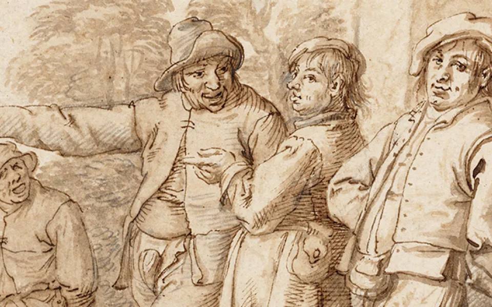Molenaer, Jan Miense (1610 ca.-1668), Boeren op weg naar de jaarmarkt