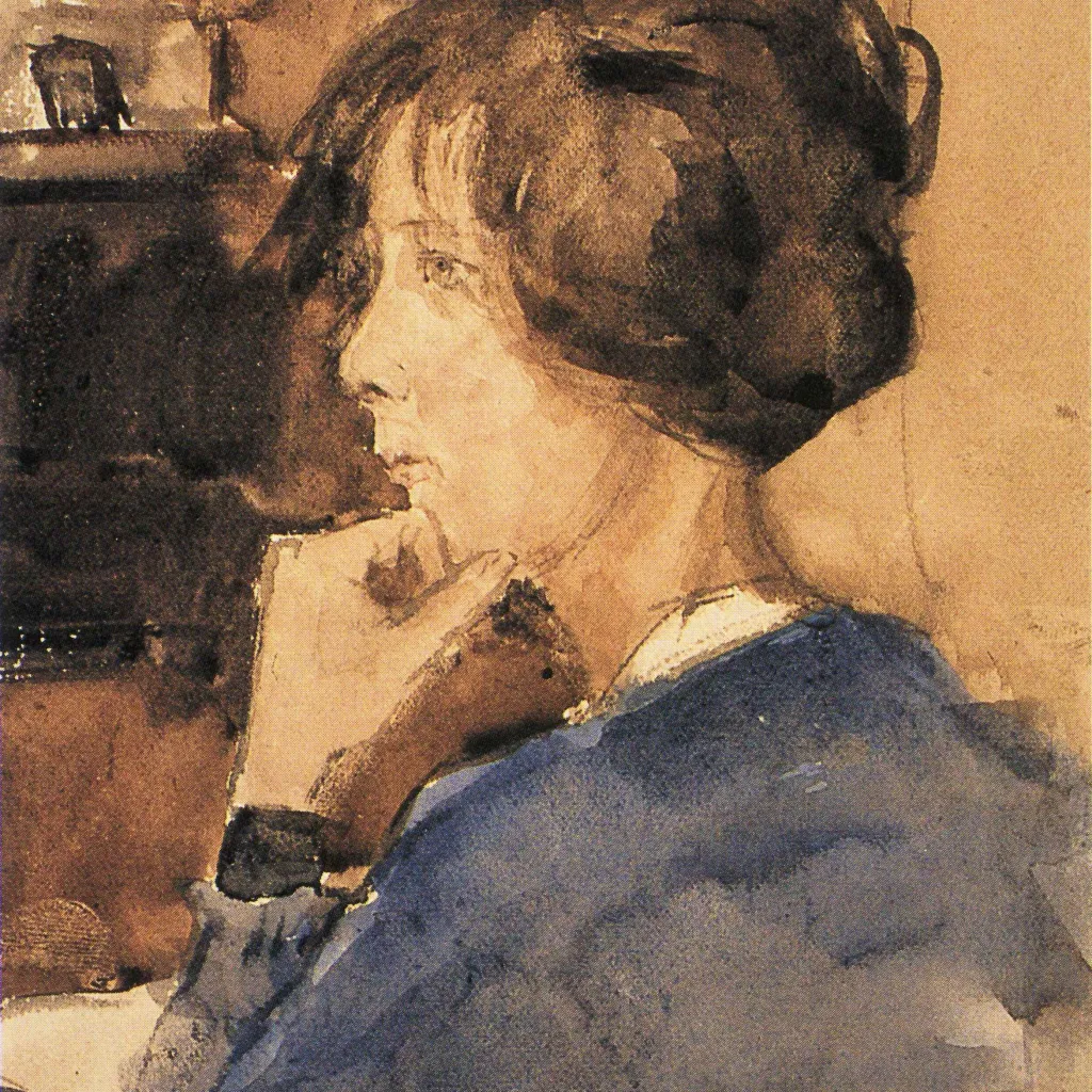 Portret van Klazina Bakker
