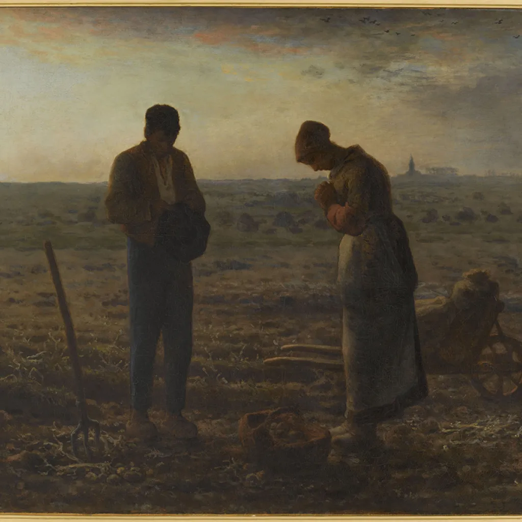 RKD Research schilderij Het angelus