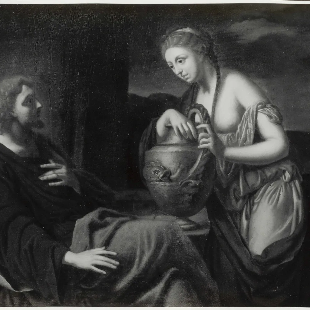 archiefstuk uit het rkd van kunsthandel kunstzaal oudt holland met een schilderij naar werk van nederlandse kunstenaars