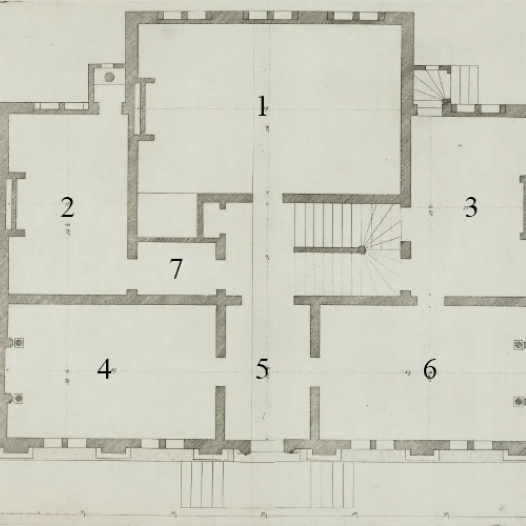 plattegrond huis driemond