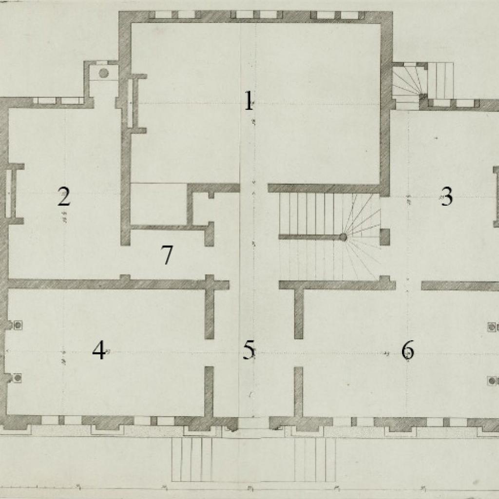 plattegrond huis driemond