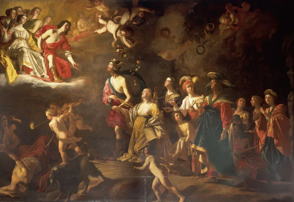Gerard van Honthorst, Apollo en Diana, 1628, Royal Collection 