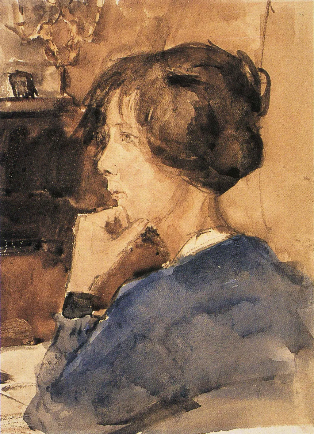Portret van Klazina Bakker