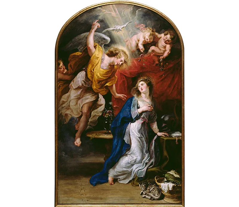 Peter Paul Rubens, Annunciatie, Rubenshuis, Antwerpen 