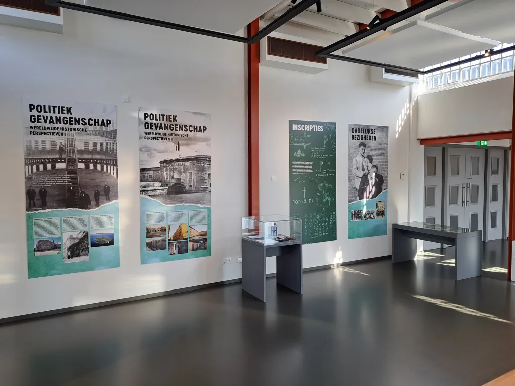Tentoonstelling over politieke gevangenen in het Oranjehotel