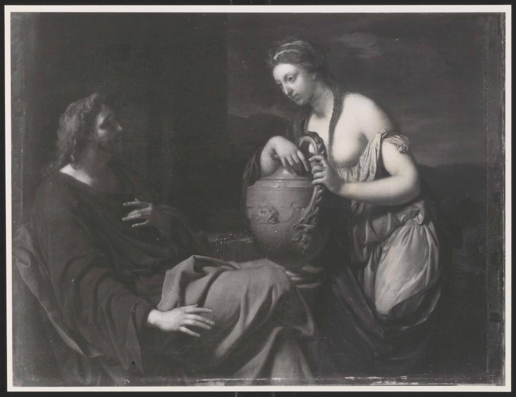 kunsthistorischonderzoek naar kunsthandel oudt holland met een schilderij van christus en de samaritaanse vrouw