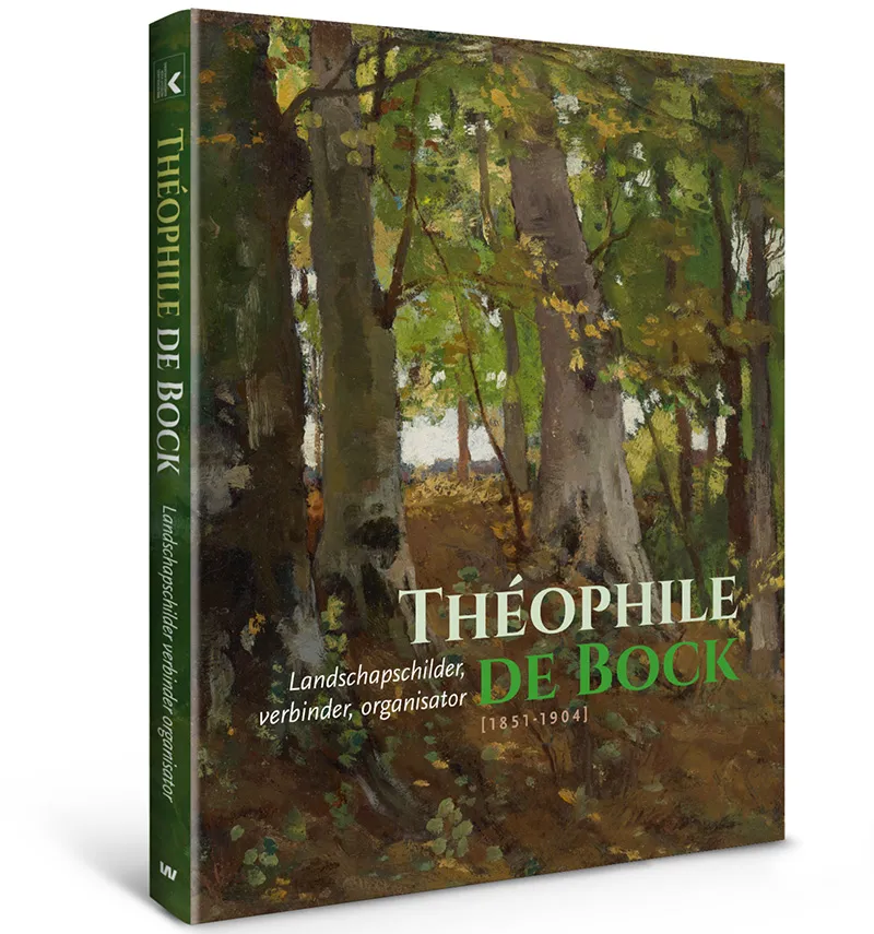 boekcover met bomen en titel théophile de bock 