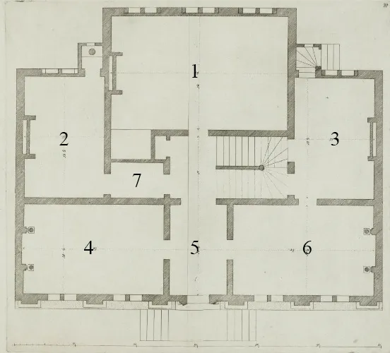 plattegrond huis driemond