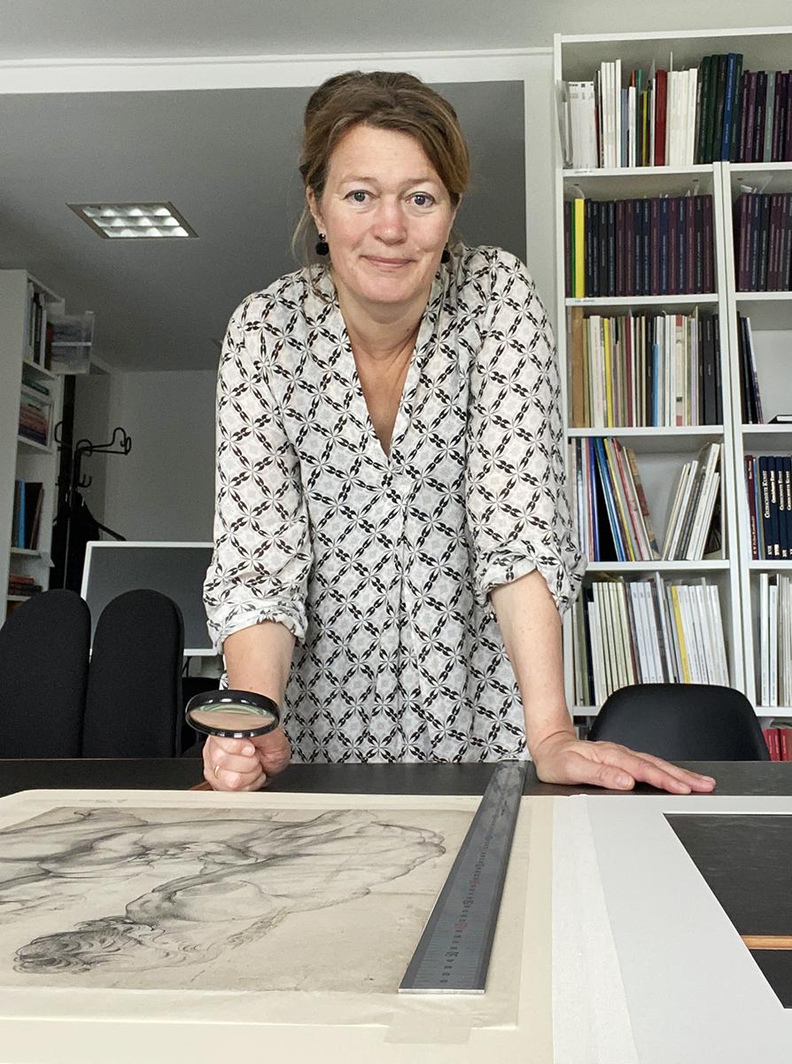 Portret van Annemarie Stefes de derde Jacoba Lugt-Klever Fellow