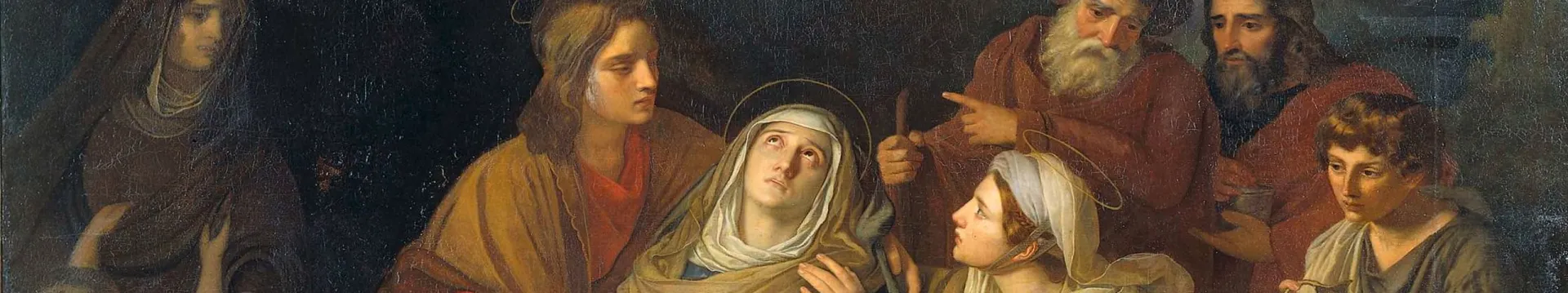 Graflegging van Christus geschilderd door kunstenaar Cornelis Kruseman