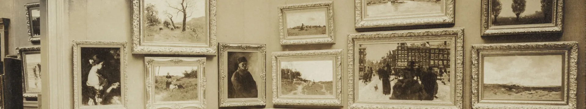 De Nederlandse kunstafdeling op de Wereldtentoonstelling van 1904 in St. Louis.