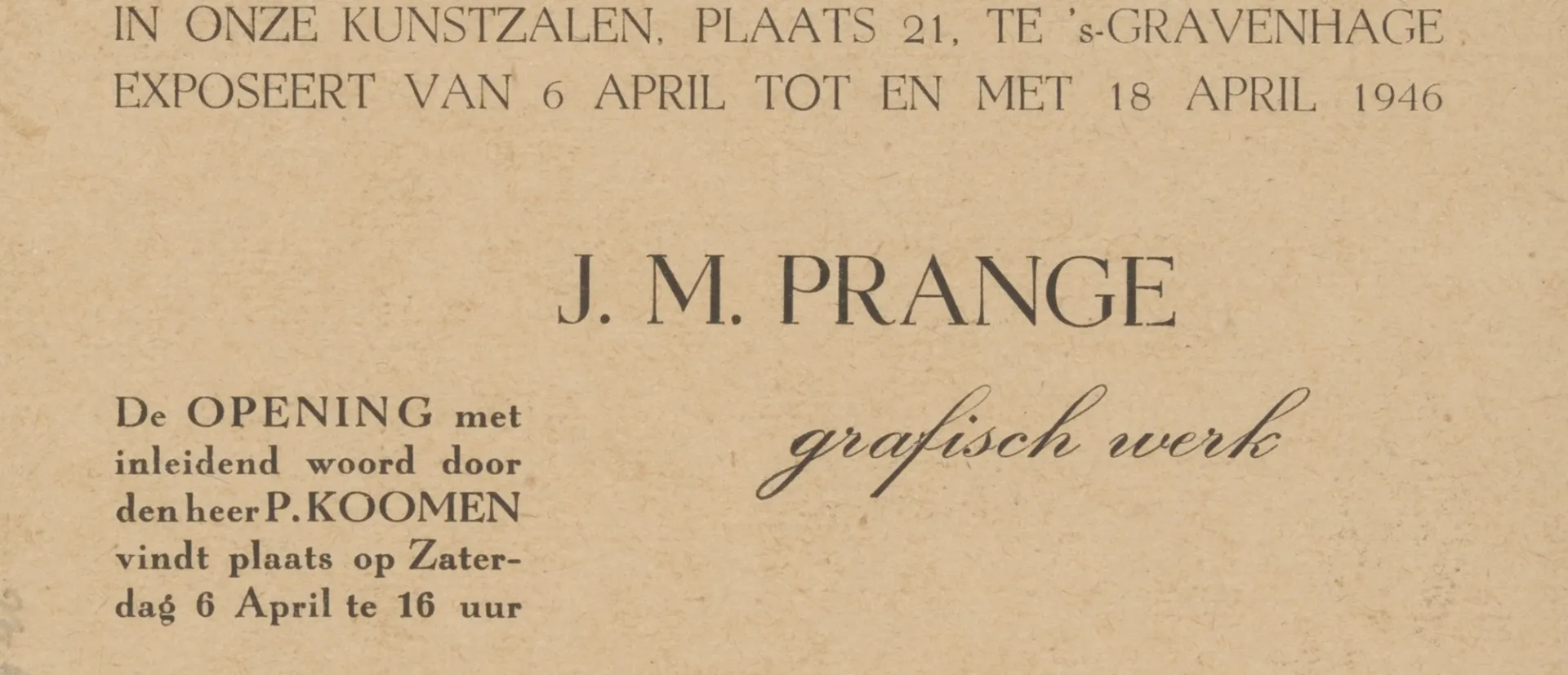 Ko Prange Header